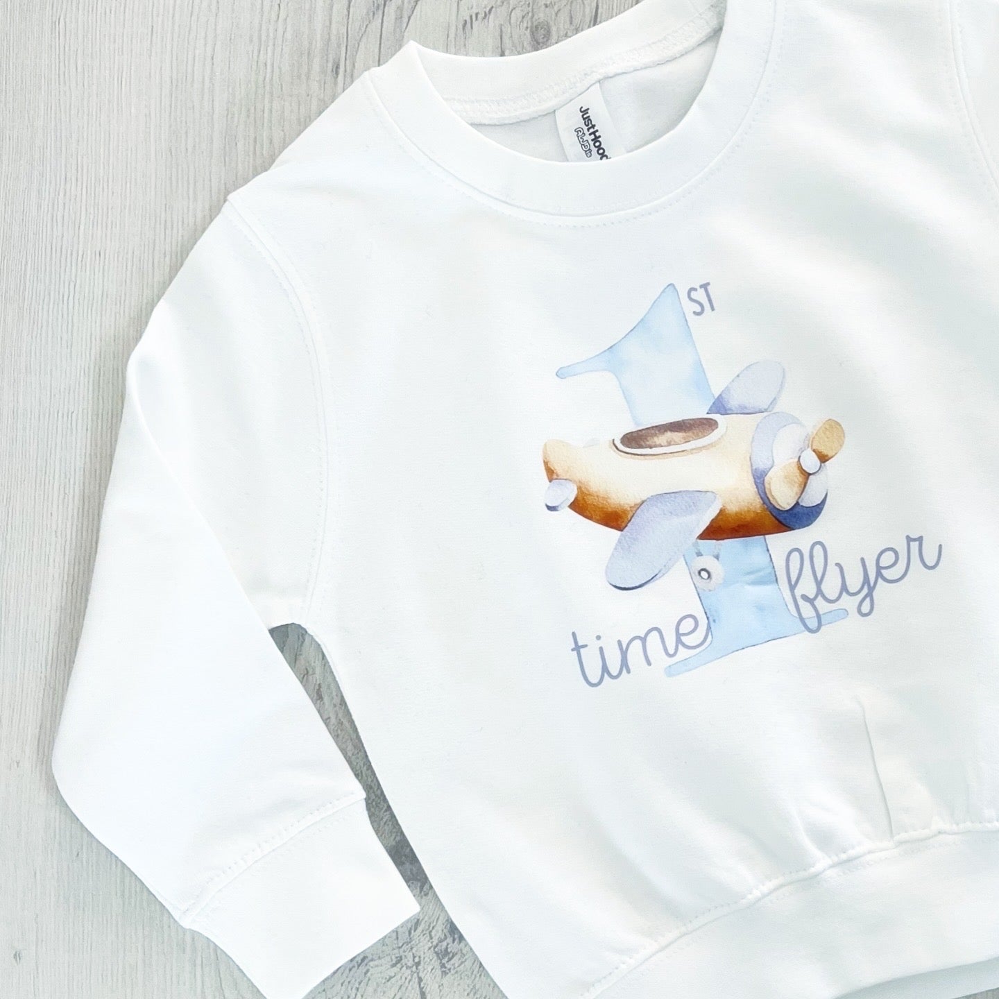 First Time Flyer Sweatshirt - Blue