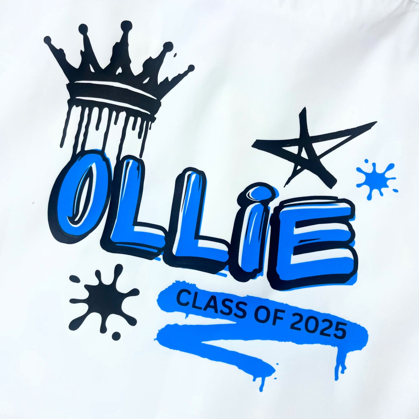 Graffiti Name School Leavers Signing Shirt