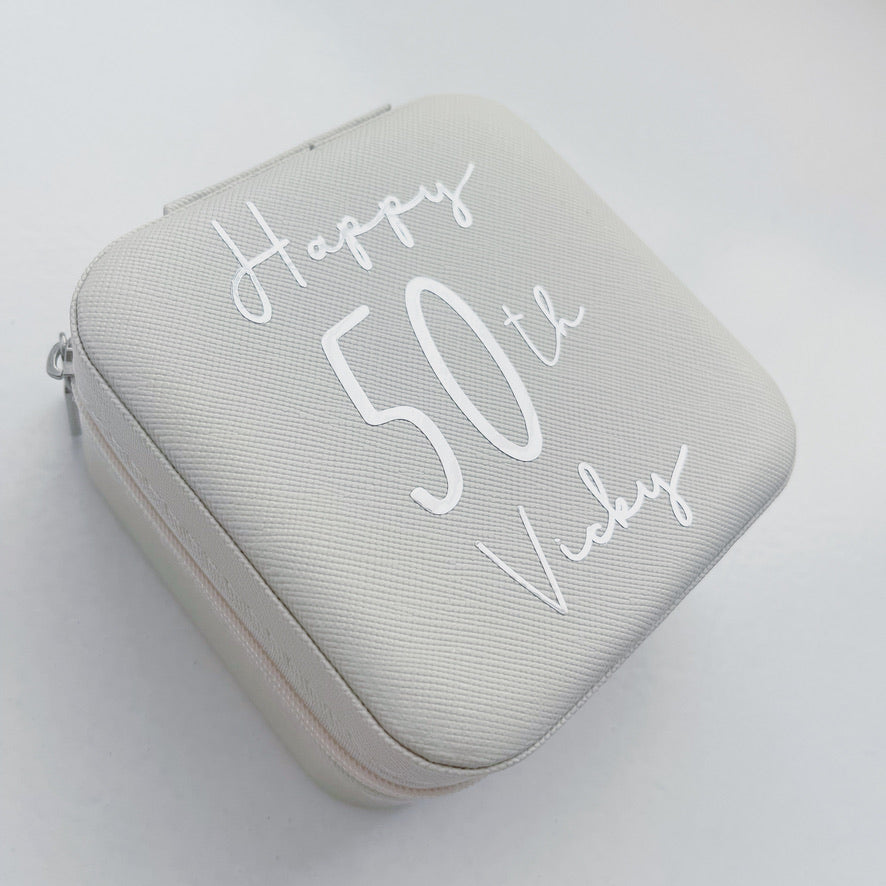 Travel Size Jewellery Box