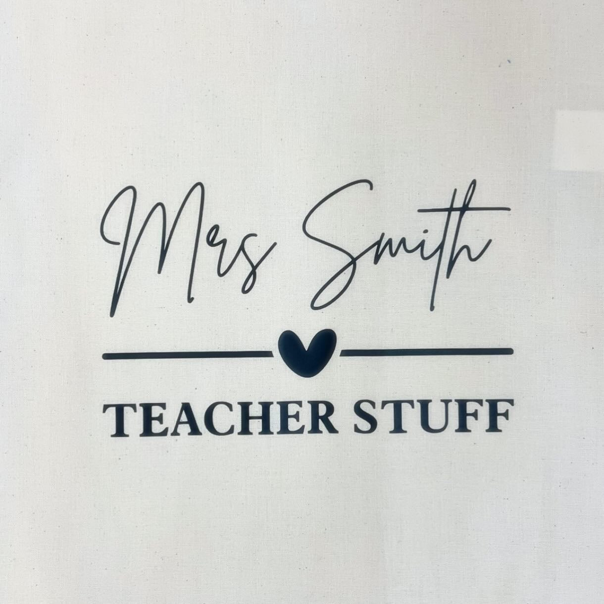 Teacher Tote Bag Stuff