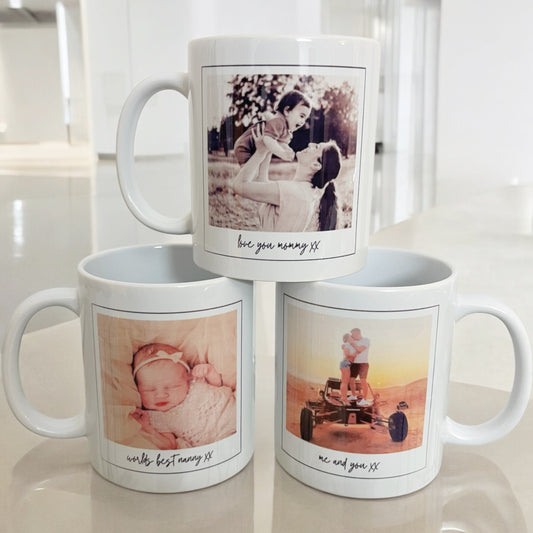 Polaroid Photo Mug