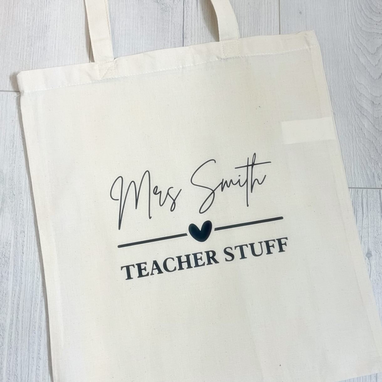 Teacher Tote Bag Stuff