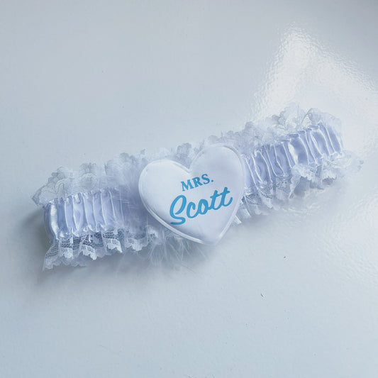 Something Blue Garter